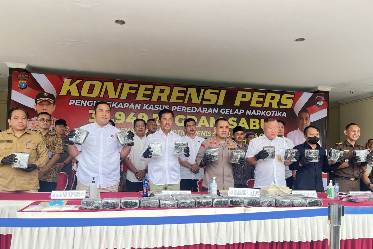 Polresta Barelang gagalkan peredaran sabu seberat 35,5 kg dari Malaysia
