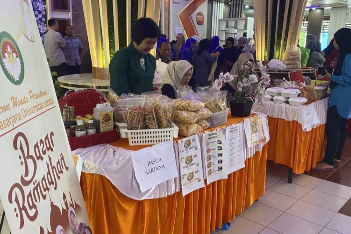 Bazar ramadan Unja jajaran beragam produk