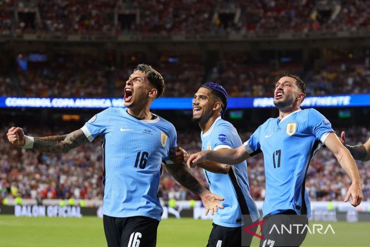 Jadwal lengkap perempat final Copa America 2024: Uruguay vs Brasil