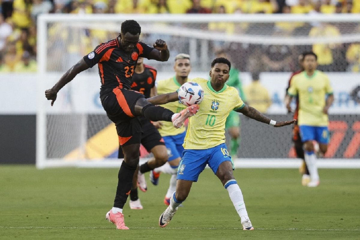 Kolombia dan Brasil berbagi poin untuk lolos ke 8 besar Copa America 2024