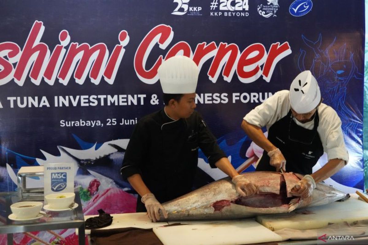 KKP pamerkan tuna sirip kuning bersertifikat MSC di ITIBF 2024