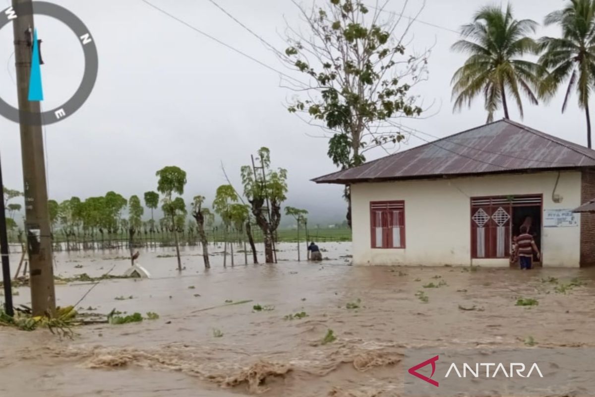 Hujan deras guyur sebagian wilayah RI