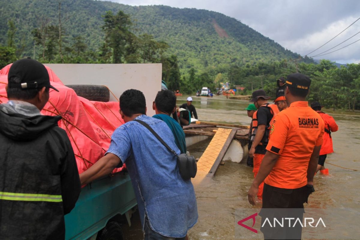 Enam desa di Konawe Utara terendam banjir akibat luapan Sungai Anggomate