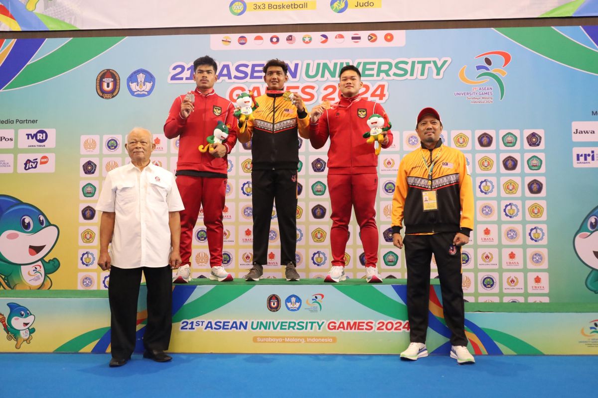 Tiga atlet Lampung sumbang lima medali di Asean University Games