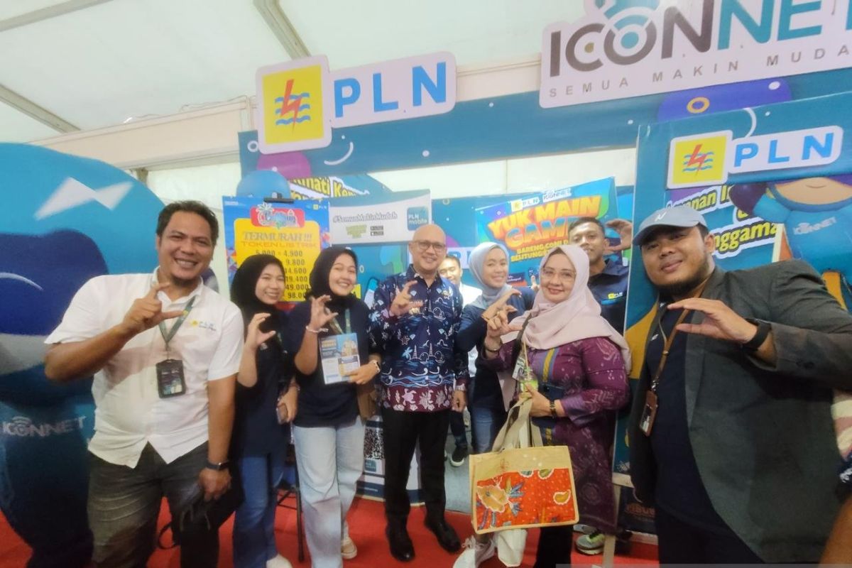 Stand PLN diserbu pengunjung di Belitong Expo 2024