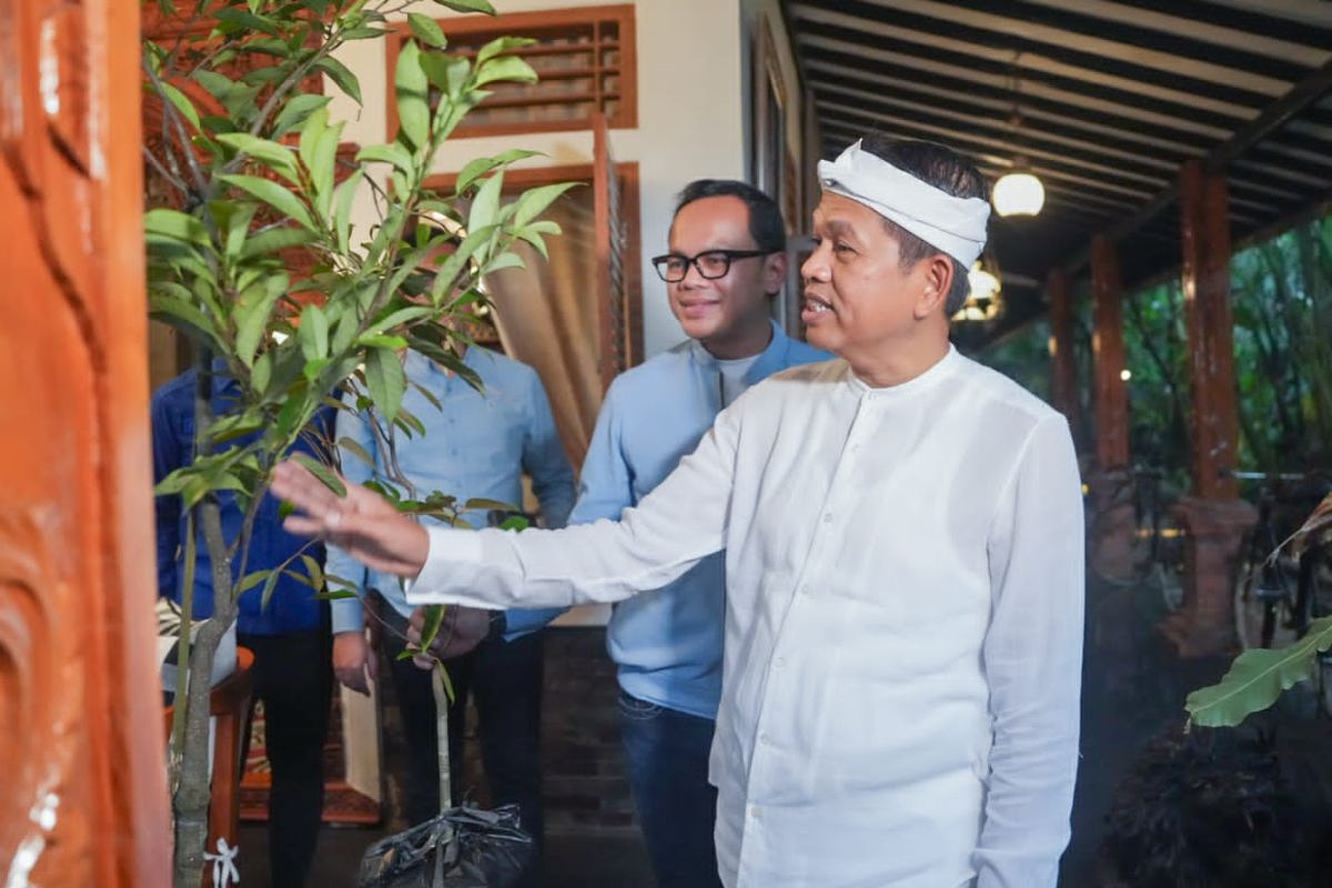 Bima Arya berkunjung ke rumah Dedi Mulyadi diskusi soal Jawa Barat