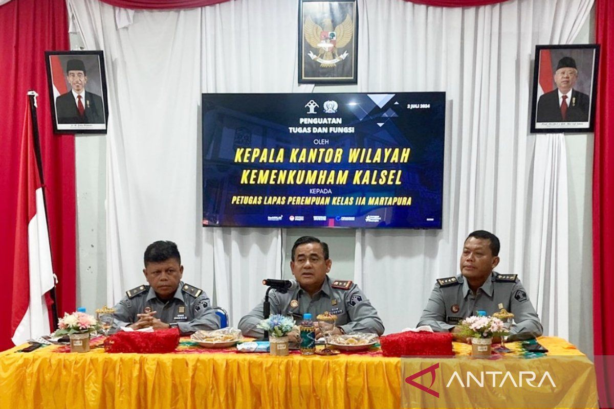 Kakanwil Kemenkumham Kalsel berikan penguatan tusi di LPP Martapura