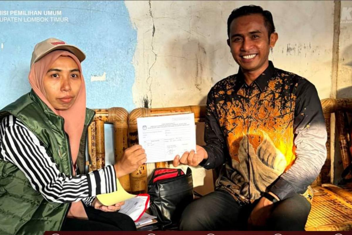 Coklit data Pilkada Lombok Timur mencapai 71 persen