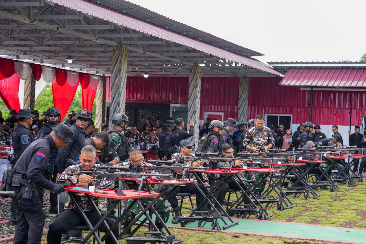 Polda Maluku Utara sediakan lapangan tembak bagi personel