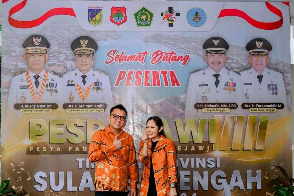 Dihadiri Bupati Morut, Wakil Gubernur Sulteng buka lomba Pesparawi ke-VIII di Luwuk