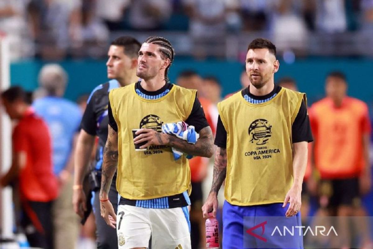 Lionel Messi kembali berlatih bersama tim Argentina - ANTARA News