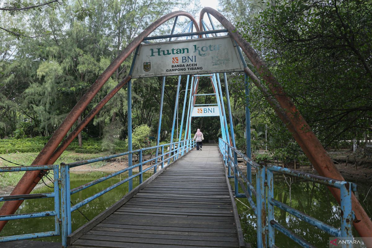 FOTO - Fasilitas Hutan Kota Tibang Banda Aceh butuh perbaikan sambut PON XXI