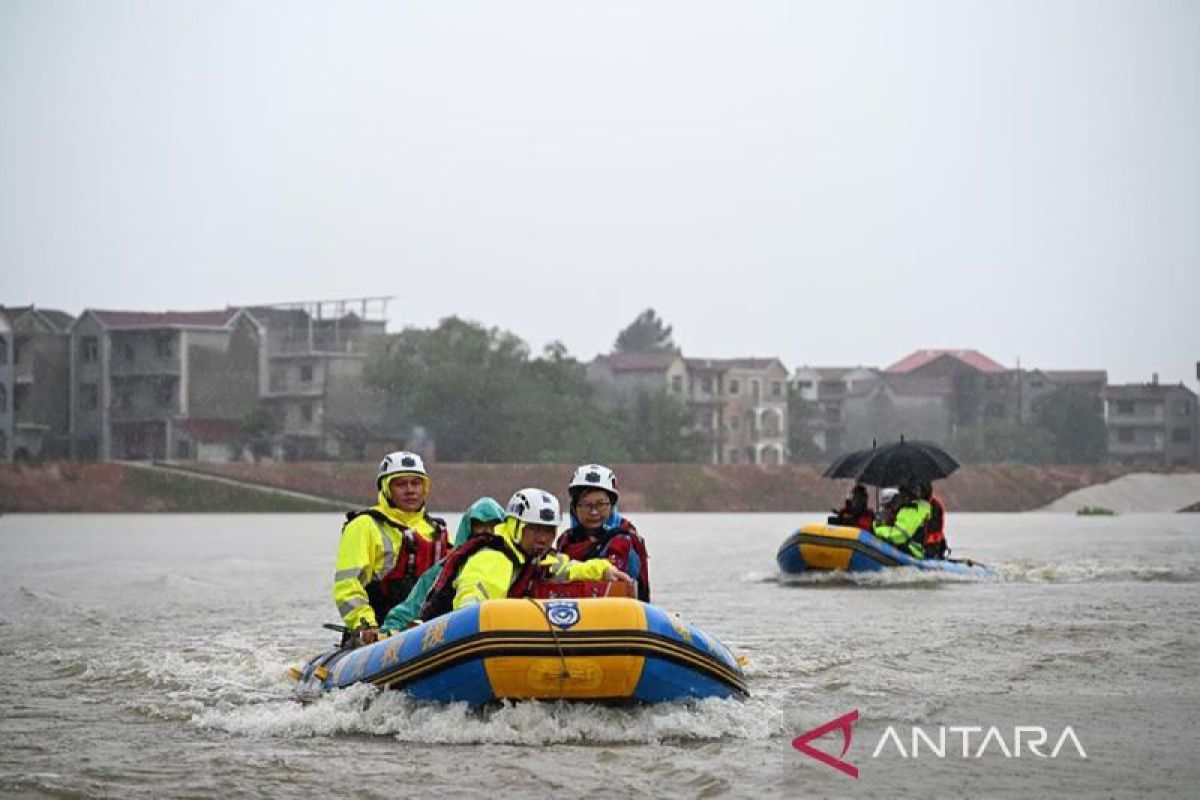 China luncurkan respons darurat banjir di Jiangxi