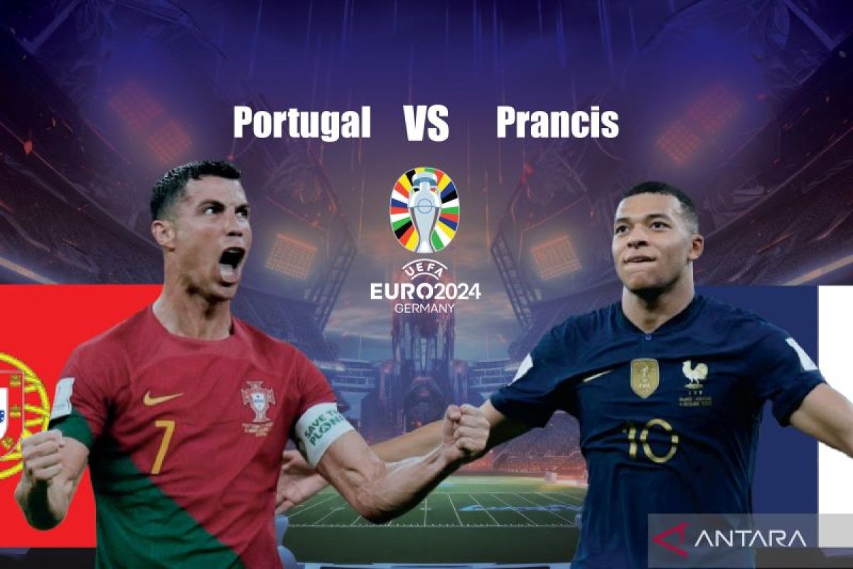 Prediksi Portugal vs Prancis, skor, head to head dan susunan pemain