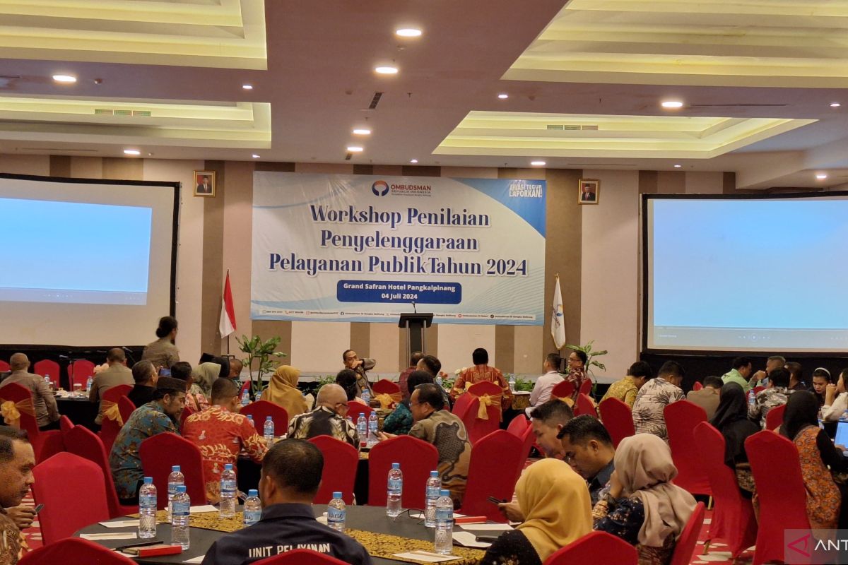 Ombudsman: Pelayanan publik Pemprov Babel terbaik ke-6 di Indonesia