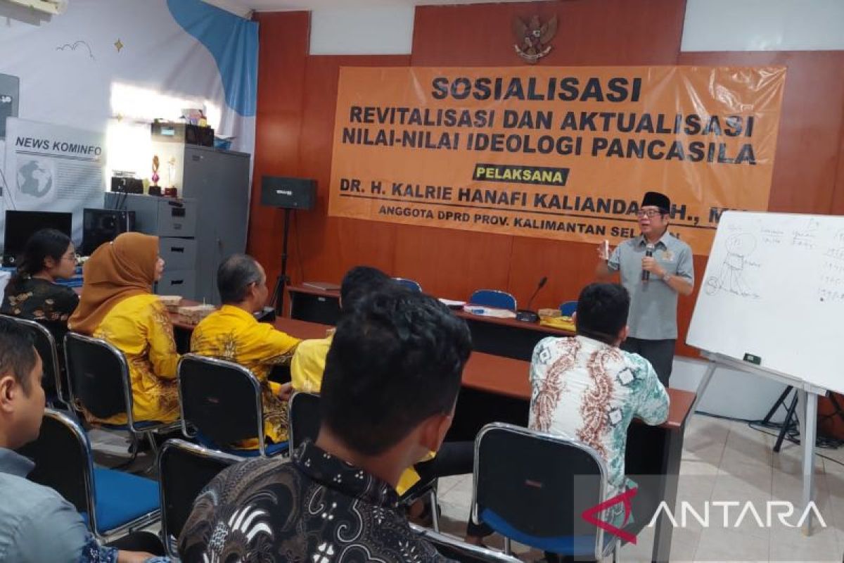 DPRD Kalsel kembali sosialisasikan Pancasila sebagai pandangan hidup bangsa