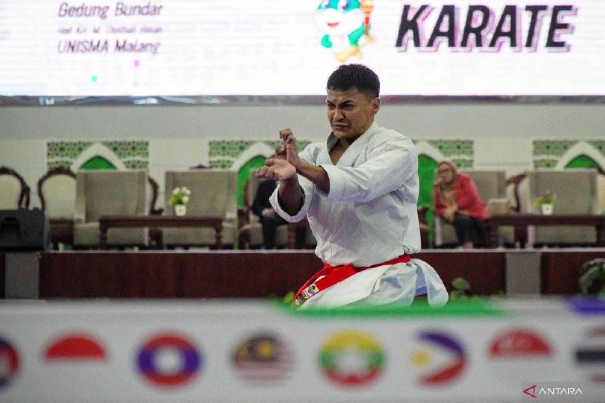 Tim karate Indonesia raih enam emas perdana di AUG 2024