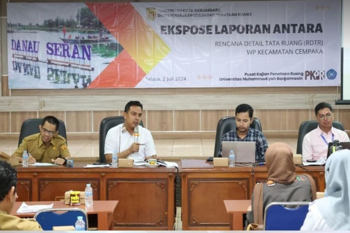 Foto - Waket DPRD Banjarbaru ikuti ekspos laporan antara RDTR Cempaka