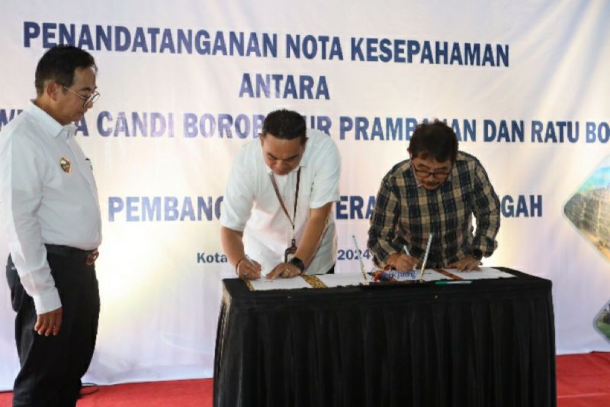 Bank Jateng-TWC sepakat majukan UMKM Kampung Seni Borobudur