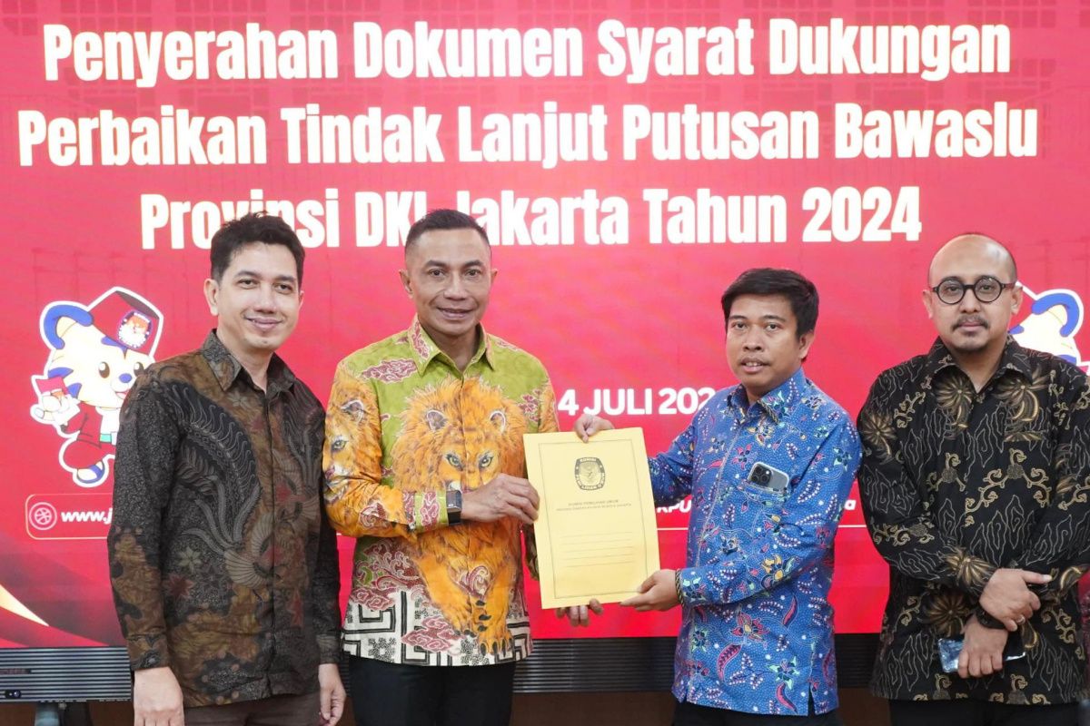 KPU Jakarta terima perbaikan dukungan calon perseorangan