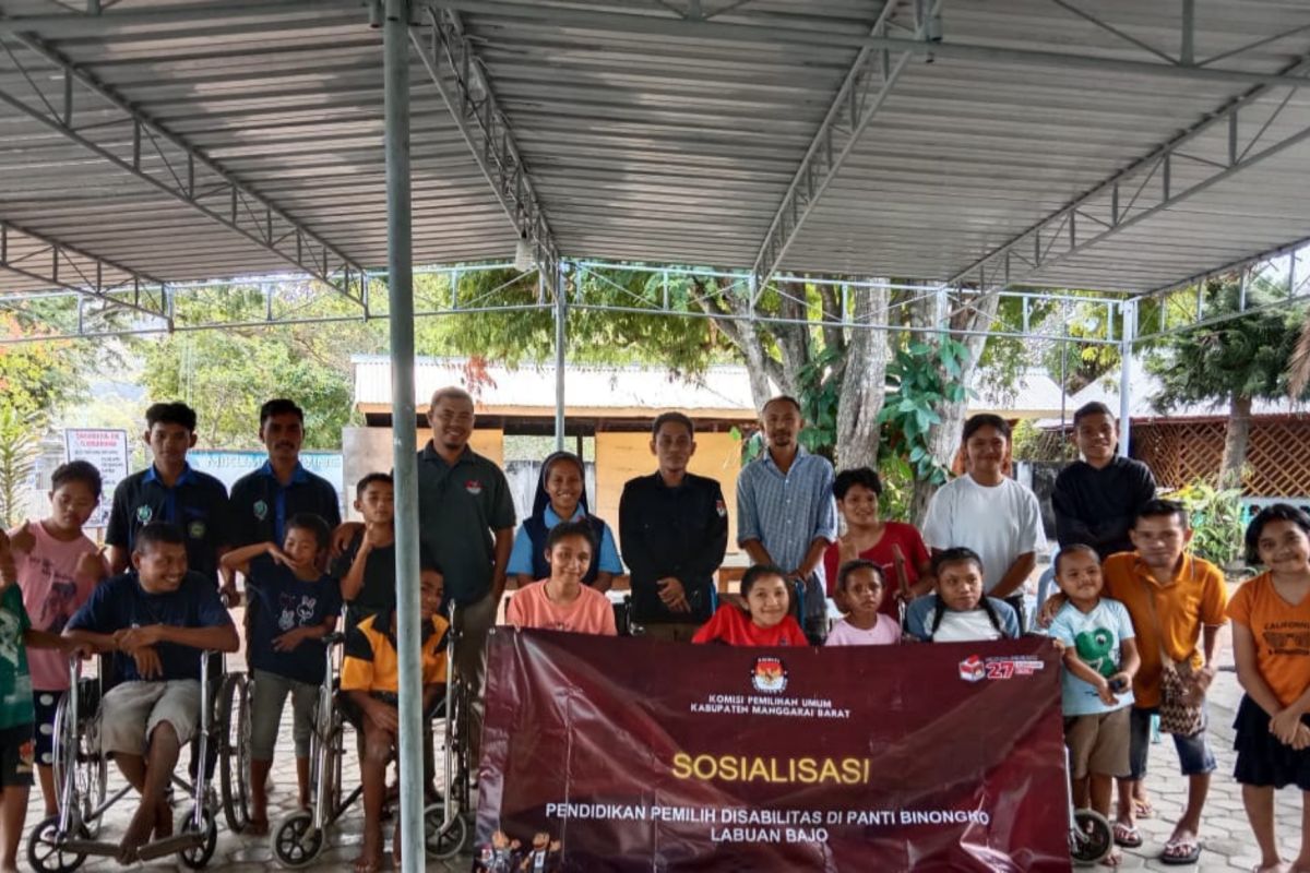 KPU Mabar gencar sosialisasi pilkada bagi pemilih disabilitas