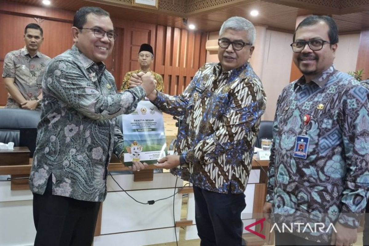 Pemkab Aceh Barat terima SK panitia PON dari Pj Gubernur Aceh