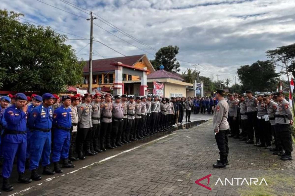 700 personel dikerahkan amankan kedatangan Presiden Jokowi di Sinjai