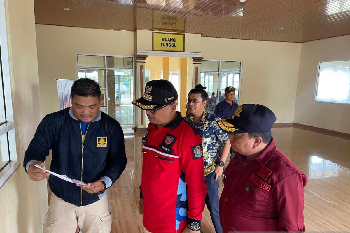 Pj Bupati Belitung sidak pengawasan di pelabuhan Tanjung Ru