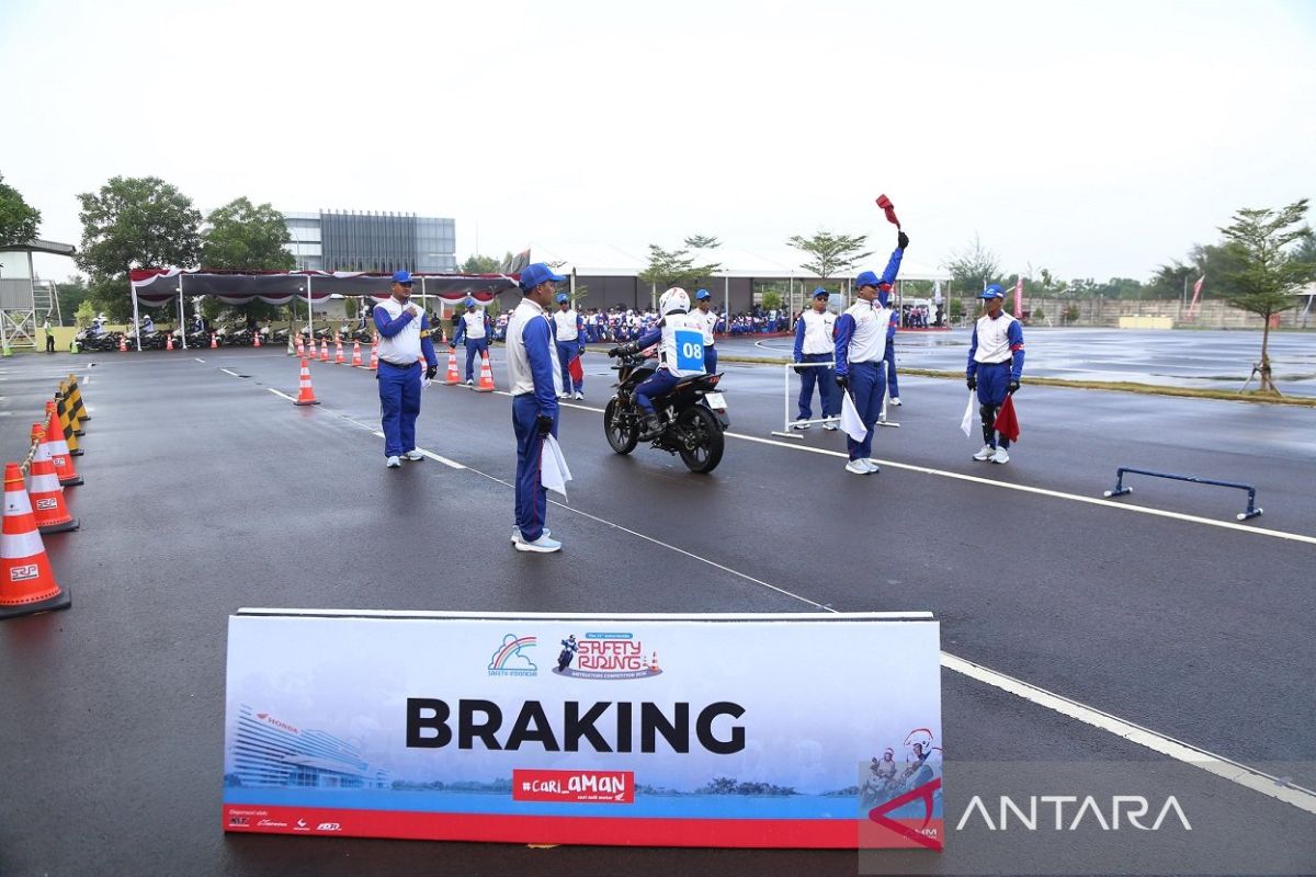 Kalibrasi kualitas edukasi, AHM Gelar Kompetisi Instruktur Safety Riding