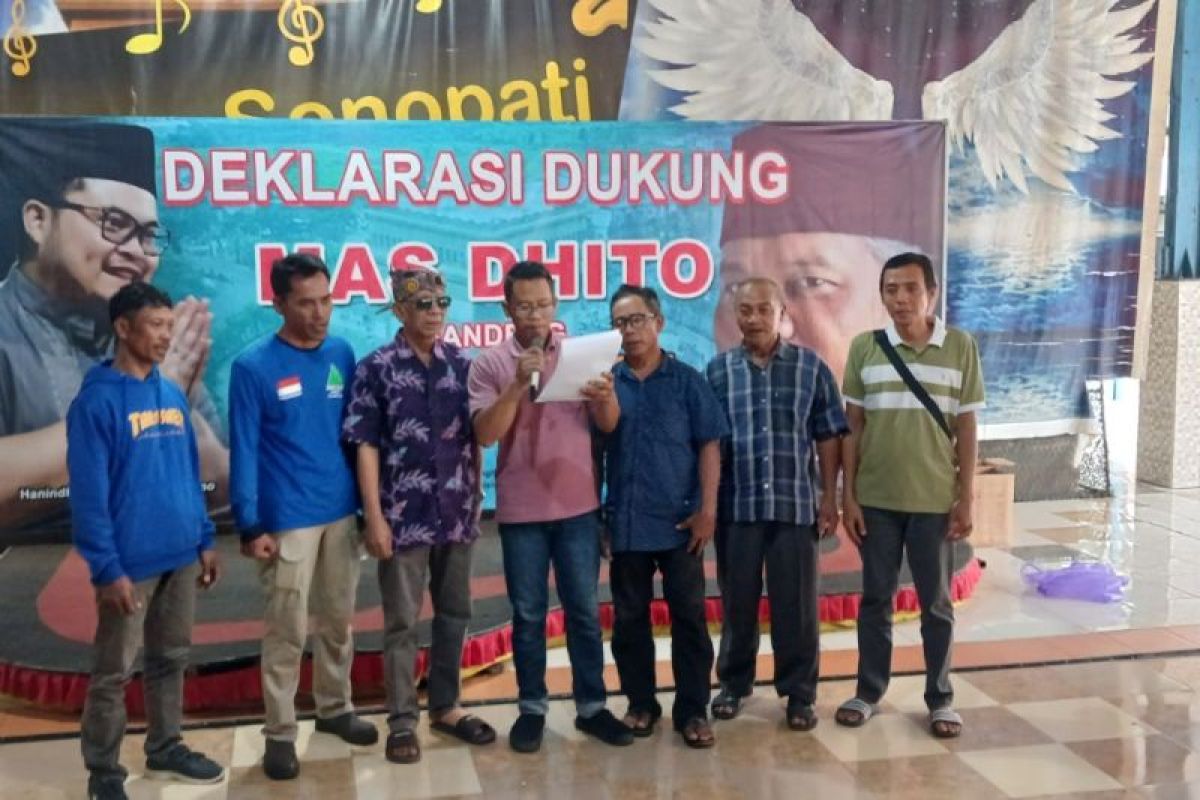 Pilkada 2024, komunitas relawan di Kediri dukung Dhito-dr Ari