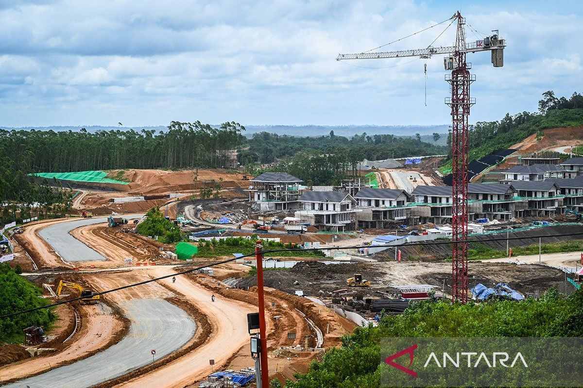 Jelang HUT RI, konstruksi IKN dihentikan