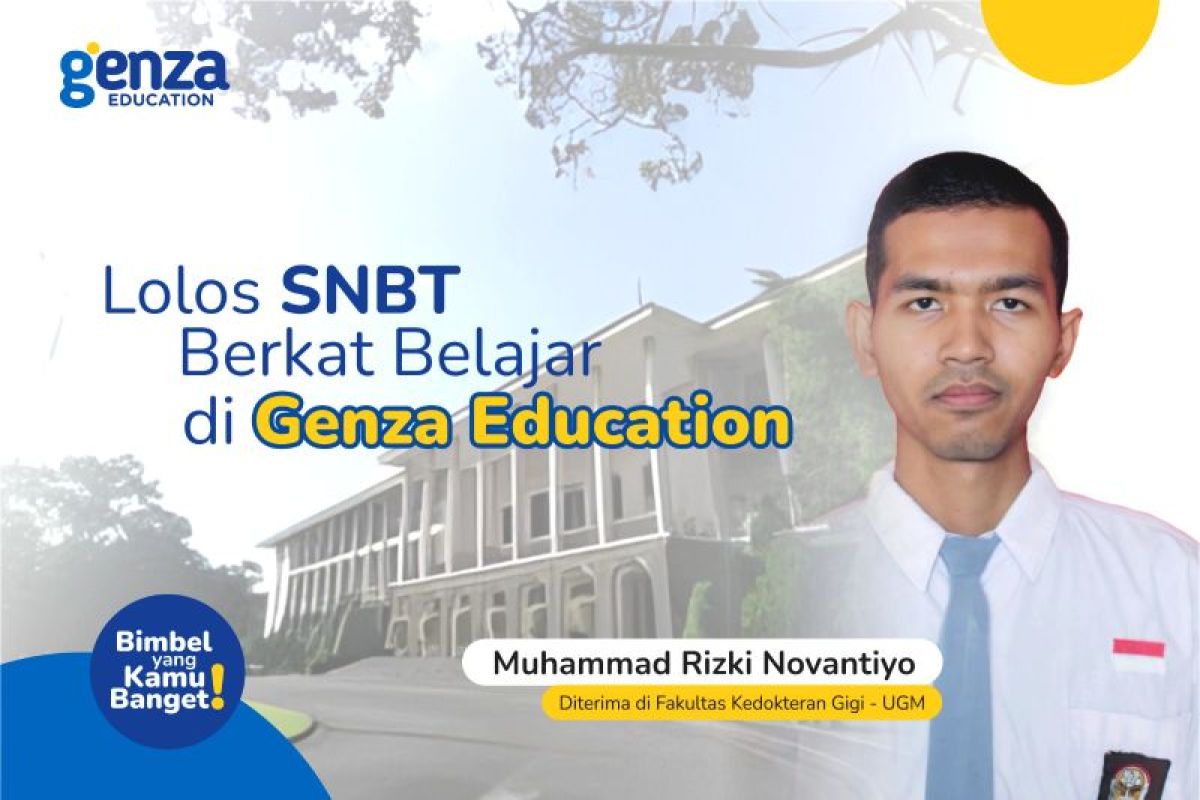 Lolos SNBT berkat belajar di Genza Education