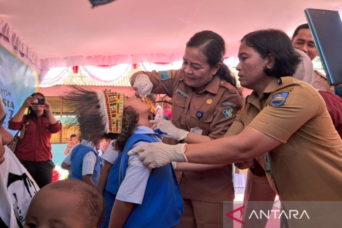 Capaian vaksinasi polio di Kaimana tertinggi se-Papua Barat