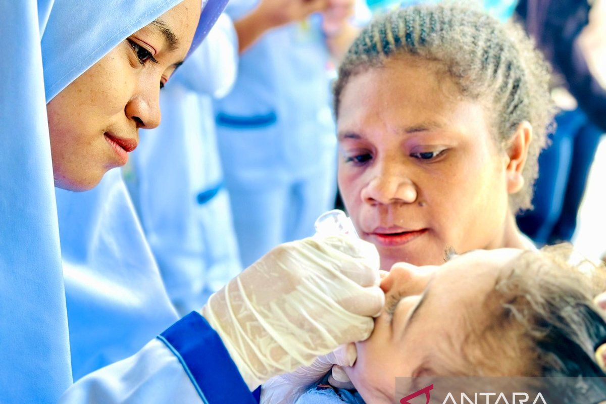 Dinkes: Cakupan imunisasi polio di Papua Barat 82,1 persen