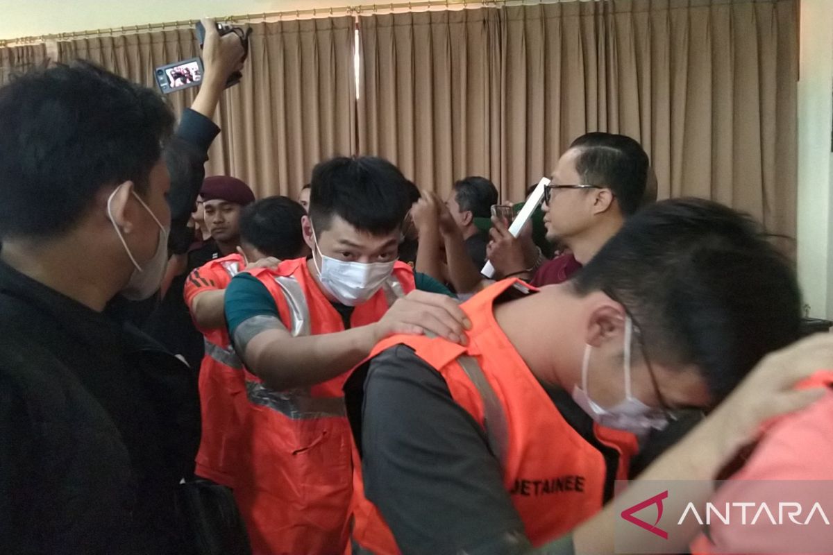 Kemenkumham Bali deportasi dan penangkalan 103 warga Taiwan