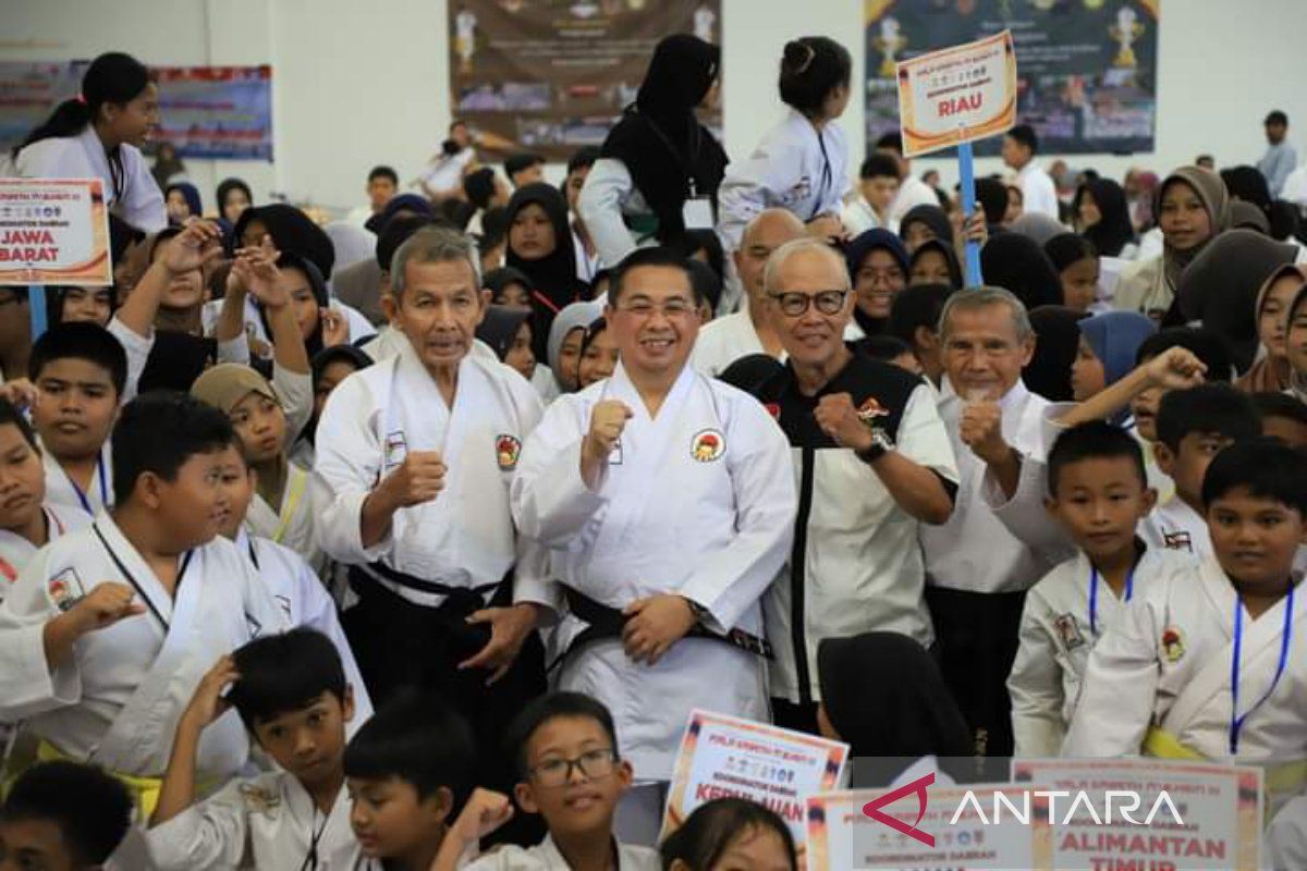 350 atlet ikuti Kejurnas Karate Tradisional di Kalsel