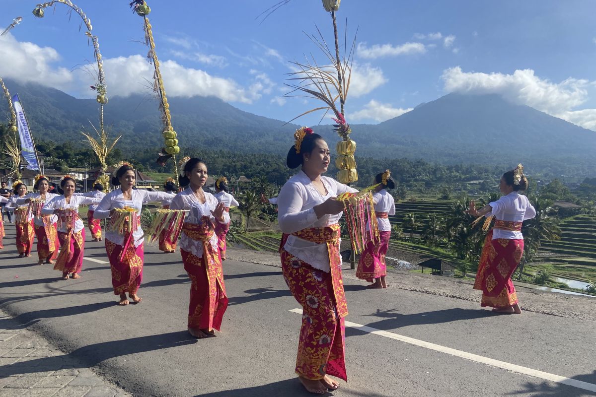 Wisatawan tahunan ditarget naik 70 persen berkat Jatiluwih Festival