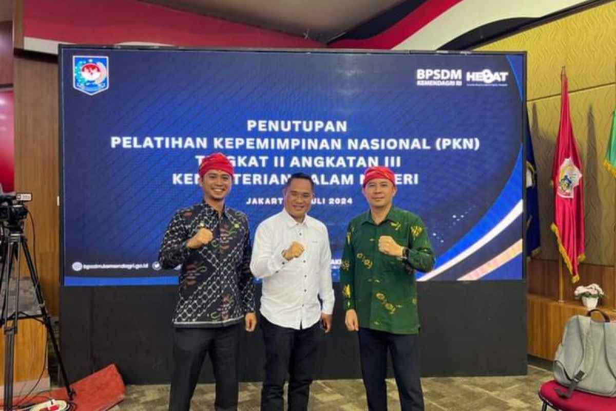 Dua kepala dinas di Sigi ikuti pelatihan kepemimpinan Nasional