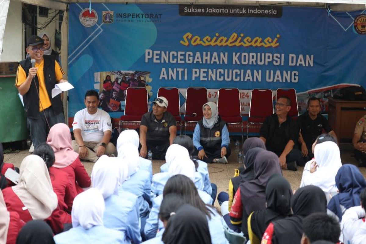 Pemprov DKI edukasi cegah korupsi terhadap 600 remaja