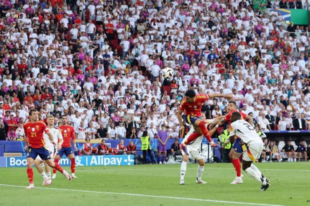 Spanyol ke semifinal Piala Eropa usai bekuk tuan rumah Jerman 2-1