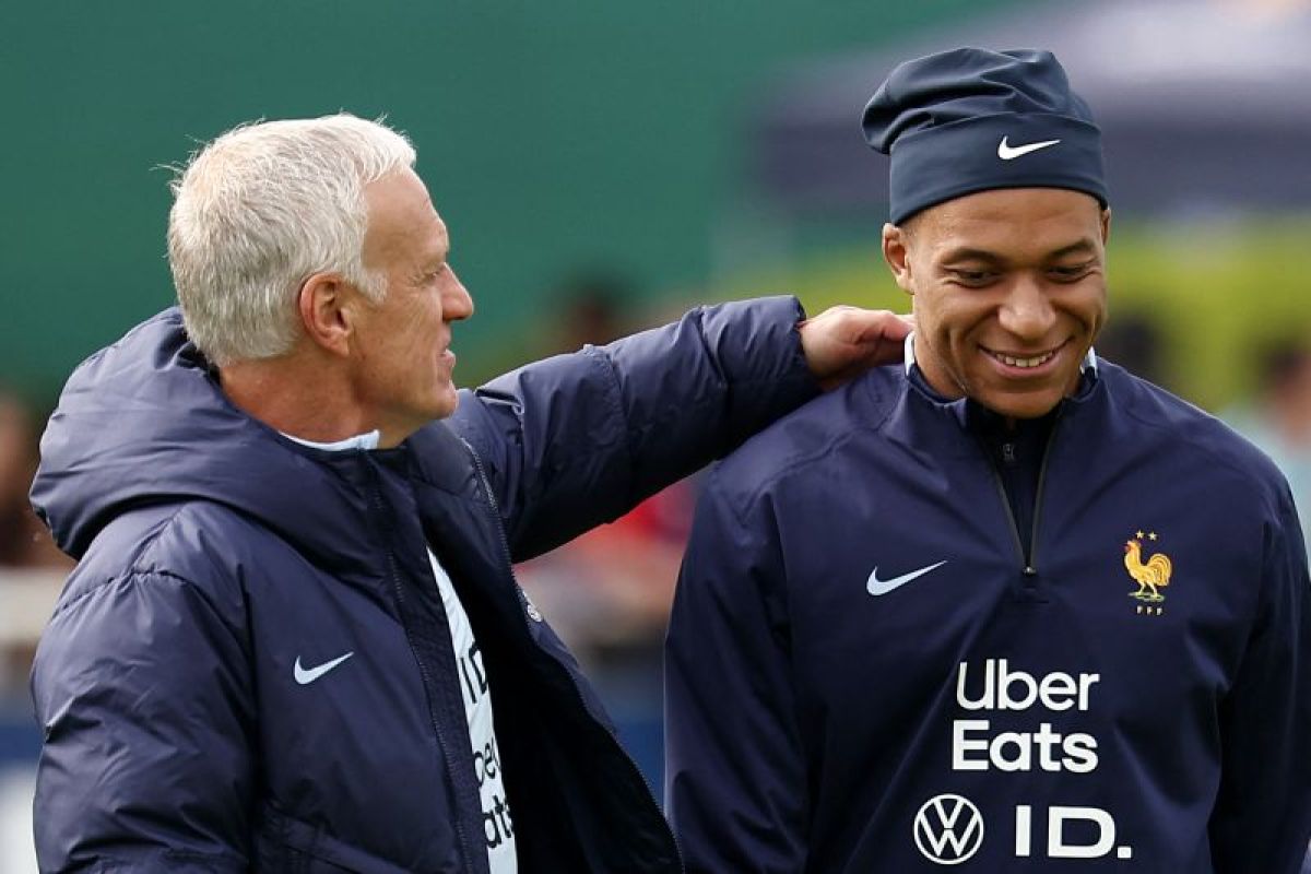 Piala Eropa 2024: Deschamps soroti tumpulnya performa Mbappe