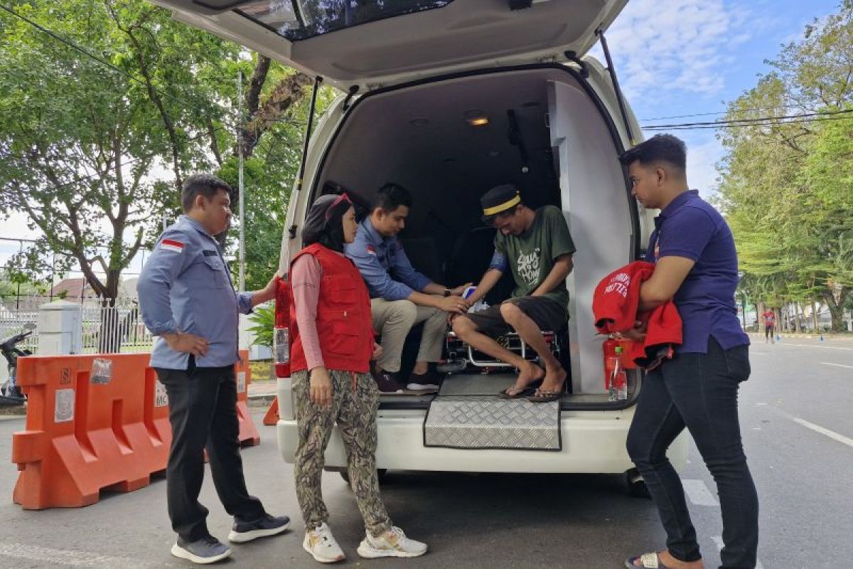 Pemprov Sulawesi Selatan menyediakan ambulans layanan medis di CFD