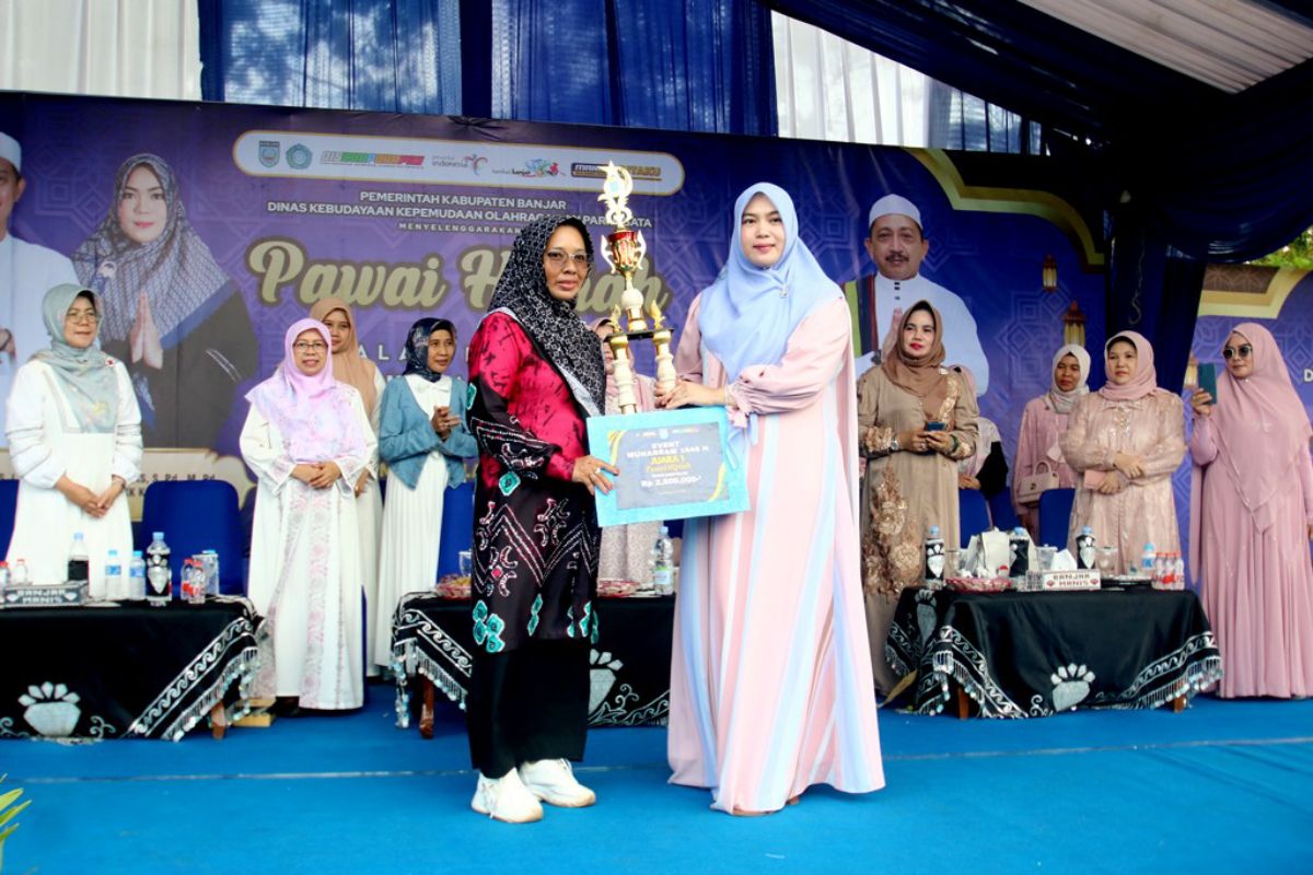 4.000 santri pawai Hijriah 1 Muharam di Kabupaten Banjar