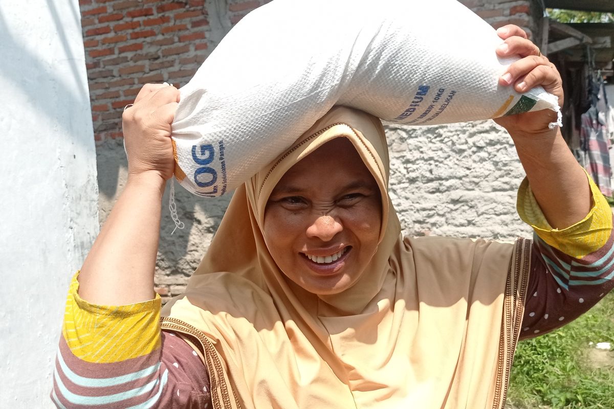 Warga Lebak kembali terima bantuan program pangan dari Bapanas
