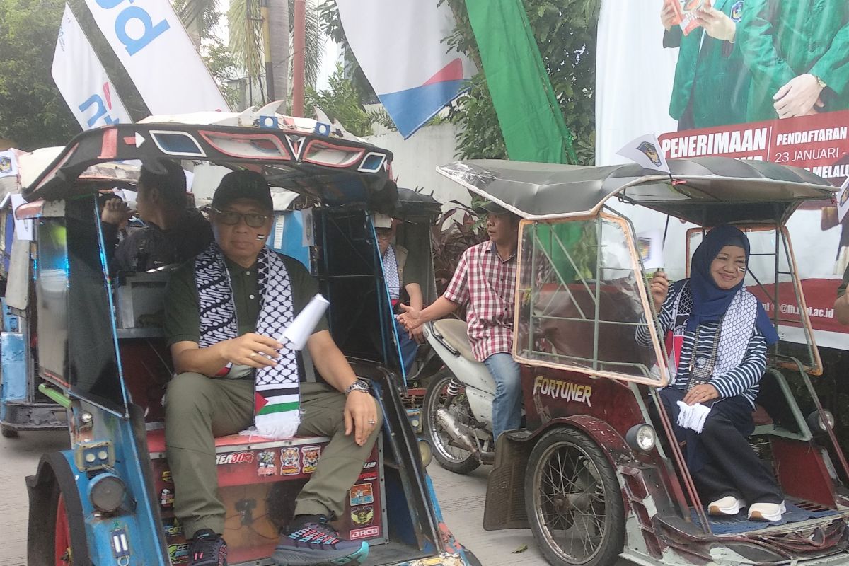 UMI pawai gelorakan kebebasan Palestina pada peringatan 1 Muharram 1446 Hijriah
