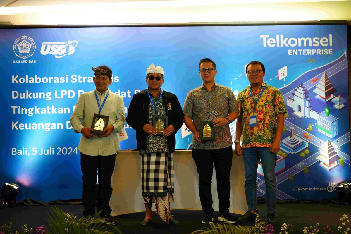Telkomsel, PT USSI, dan LPD Bali perkuat ekosistem dan inklusi keuangan