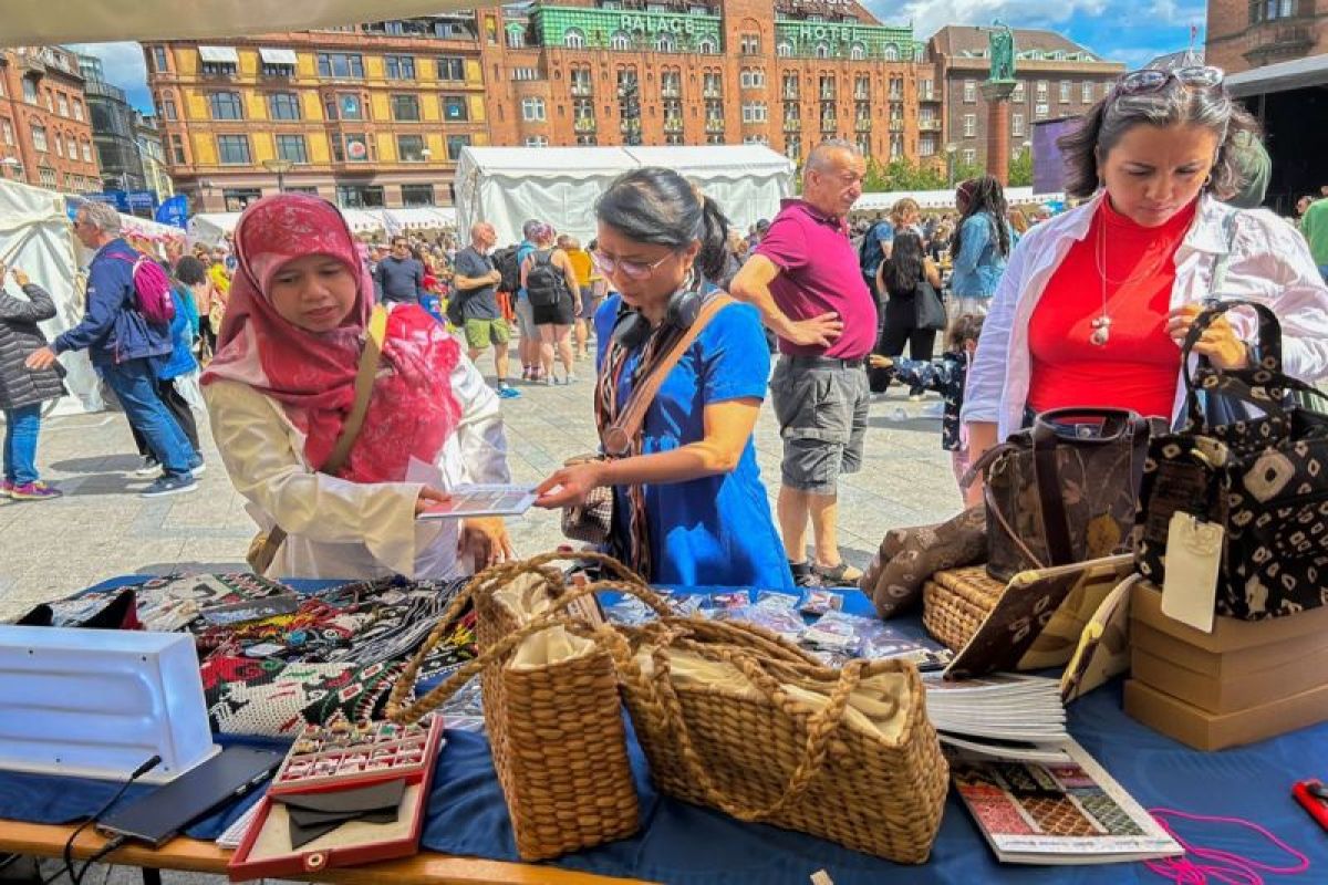 Pusri kirim UMKM binaan ke Indonesia Festival Copenhagen di Denmark