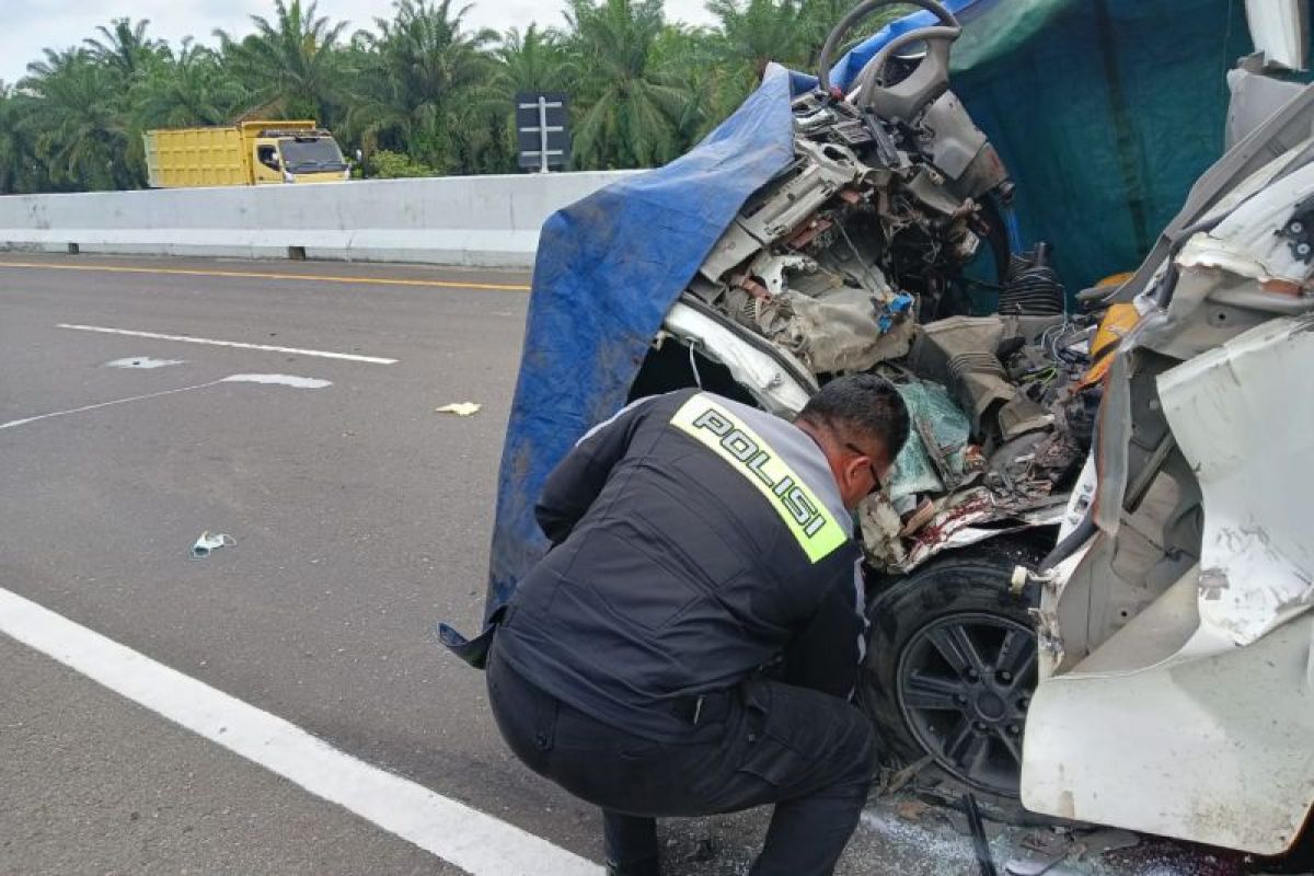 Lagi, kecelakaan lalulintas di tol Pekanbaru-Dumai telan korban jiwa