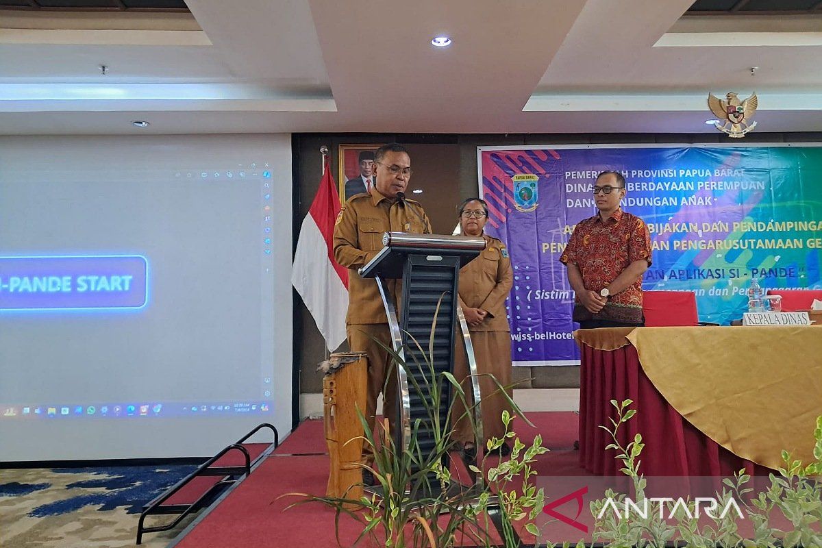 Pemprov Papua Barat luncurkan sistem elektronik dukung pengarusutamaan gender