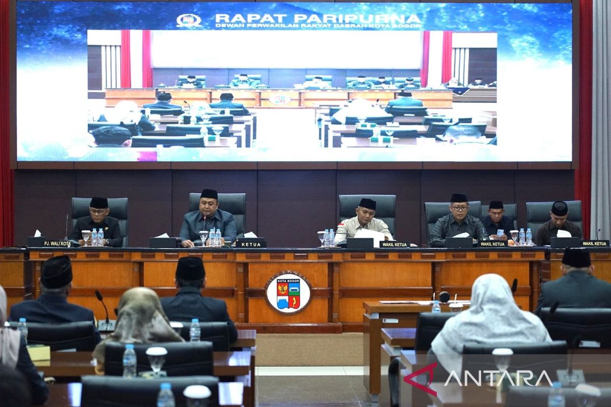 DPRD Kota Bogor mengesahkan Perda RPJPD 2025-2045